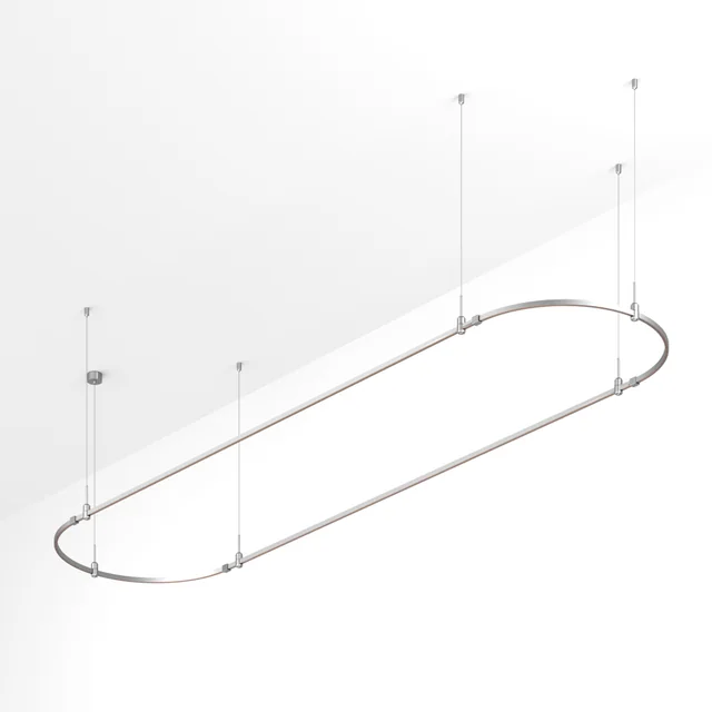 Основание ART-APRIORI-OVAL-HANG-4000x1000 (TN) (Arlight, IP20 Металл, 3 года), артикул 054526