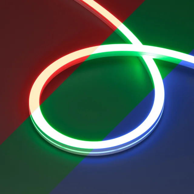 Лента герметичная MOONLIGHT-PRO-SIDE-X360-16x16mm 24V RGB (12 W/m, IP67, 10m, wire x2) (Arlight, Вывод боковой, 5 лет), артикул 054958