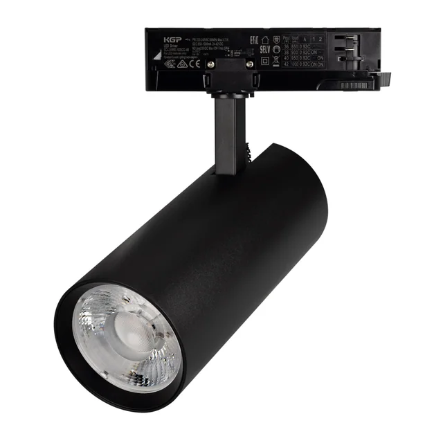 Светильник LGD-GERA-4TR-R90-40W Day4000 (BK, 24 deg, 230V) (Arlight, IP20 Металл, 5 лет), артикул 055138