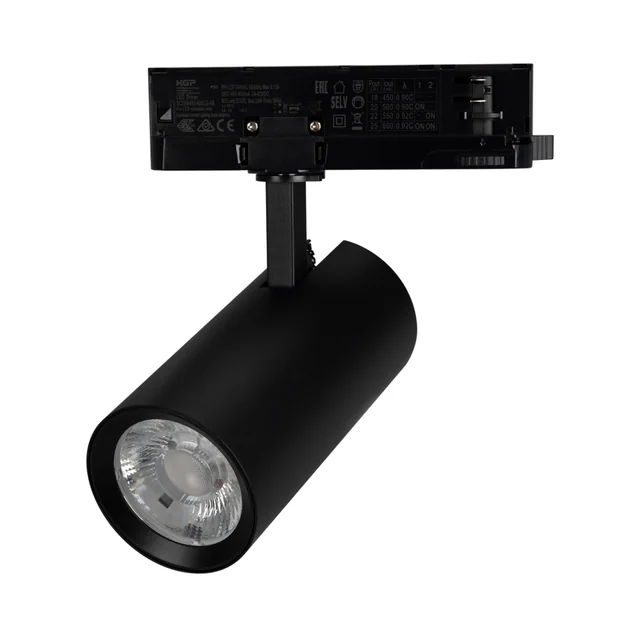 Светильник LGD-GERA-4TR-R74-20W Day4000 (BK, 24 deg, 230V) (Arlight, IP20 Металл, 5 лет), артикул 055153