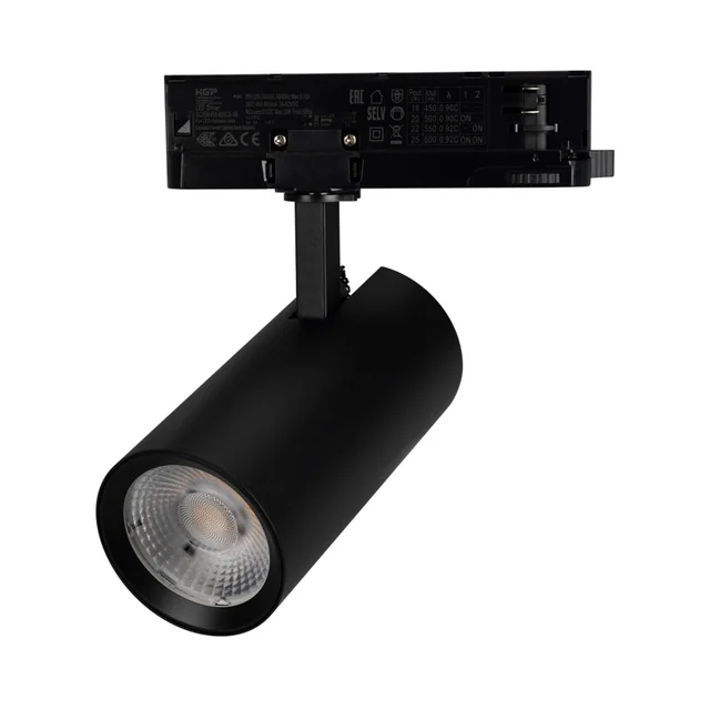 Светильник LGD-GERA-4TR-R74-20W Warm3000 (BK, 55 deg, 230V) (Arlight, IP20 Металл, 5 лет), артикул 055173