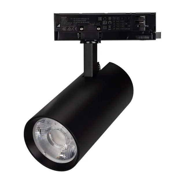 Светильник LGD-GERA-4TR-R90-30W Warm3000 (BK, 36 deg, 230V) (Arlight, IP20 Металл, 5 лет), артикул 055188