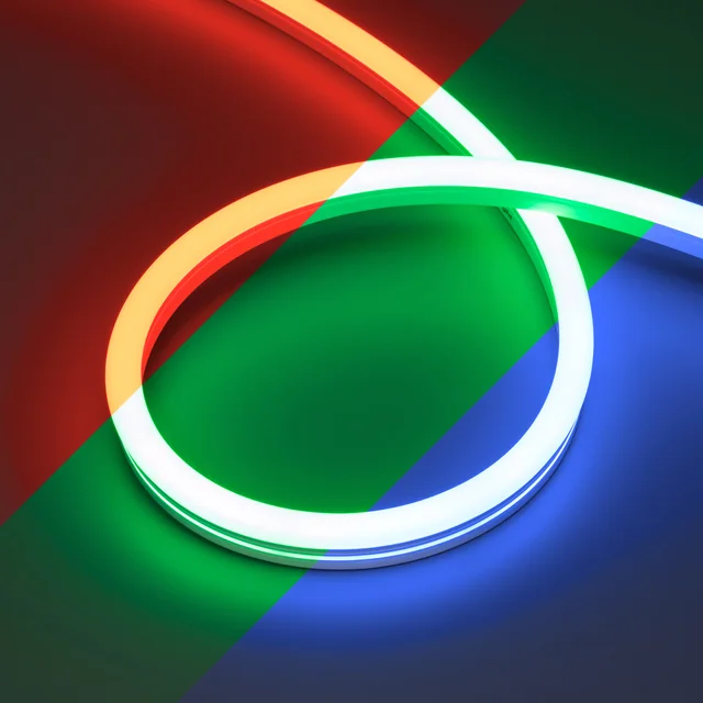 Лента герметичная MOONLIGHT-PRO-SIDE-X360-12x24mm 24V RGB (12 W/m, IP68, 10m, wire x2) (Arlight, Вывод прямой, 5 лет), артикул 055328