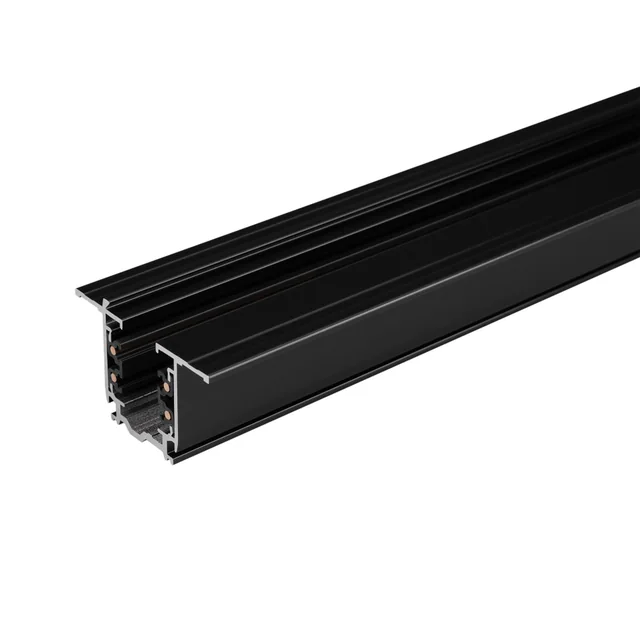 Трек встраиваемый LGD-4TR-TRACK-F-3000-BK-M (D) (Arlight, IP20 Металл, 3 года), артикул 055351