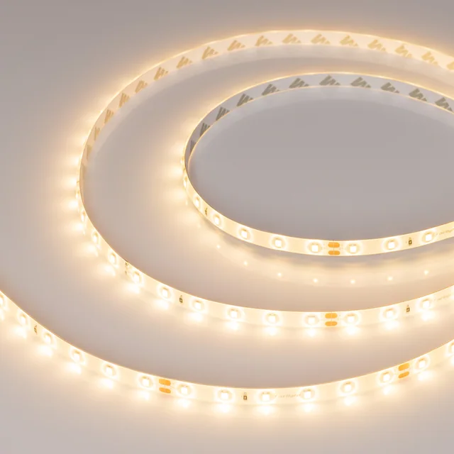 Лента герметичная RTW-SE-A60-8mm 24V Warm2700 (4.8 W/m, IP65, 2835, 5m) (Arlight, -), артикул 055407
