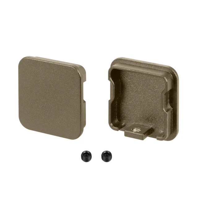 Заглушка LINE-D-3030 SQUARE OLIVE GREY (Arlight, Металл), артикул 055452