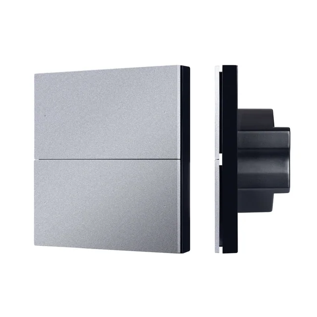 INTELLIGENT ARLIGHT Кнопочная панель SMART-ZB-801-22-1G-4SC-MULTI-IN Silver (230V) (IARL, IP20 Пластик, 5 лет), артикул 055483