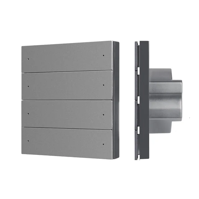 INTELLIGENT ARLIGHT Кнопочная панель SMART-ZB-801-22-1G-8SC-MULTI-IN Grey (230V) (IARL, IP20 Пластик, 5 лет), артикул 055486