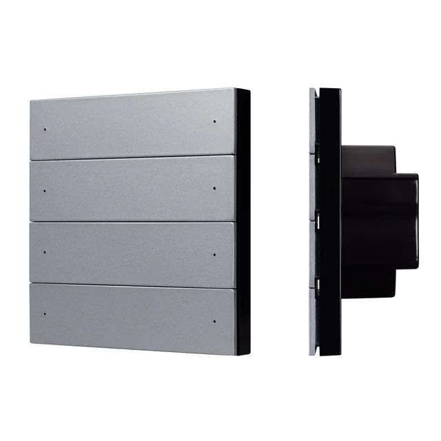 INTELLIGENT ARLIGHT Кнопочная панель SMART-ZB-801-22-1G-8SC-MULTI-IN Silver (230V) (IARL, IP20 Пластик, 5 лет), артикул 055487