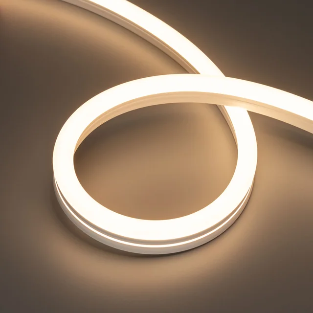 Лента герметичная MOONLIGHT-SIDE-A140-12x24mm 24V Warm3000 (9.6 W/m, IP68, 0,5m, wire x1) (Arlight, Образец), артикул 055550