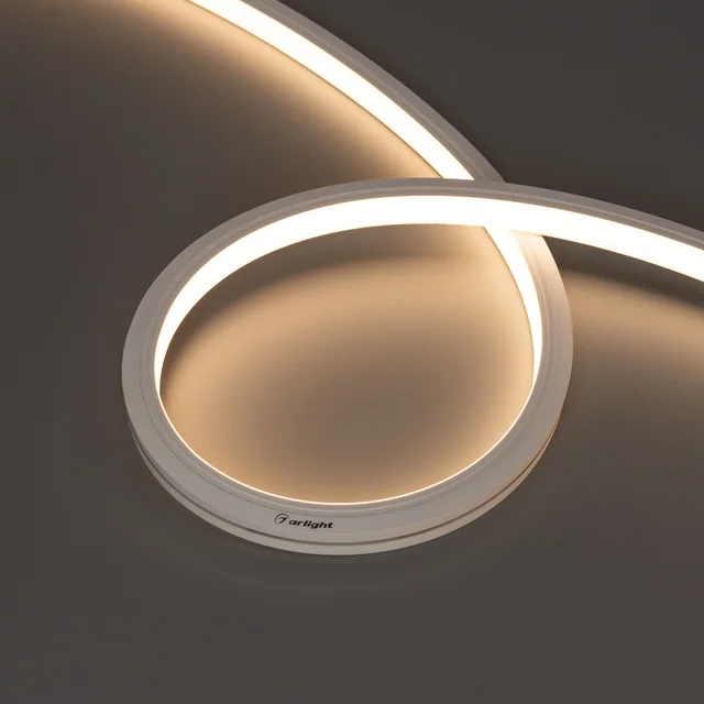 Лента герметичная MOONLIGHT-TOP-A140-13x12mm 24V Warm3000 (9.6 W/m, IP67, 2835, 0.5m) (Arlight, Образец), артикул 055591