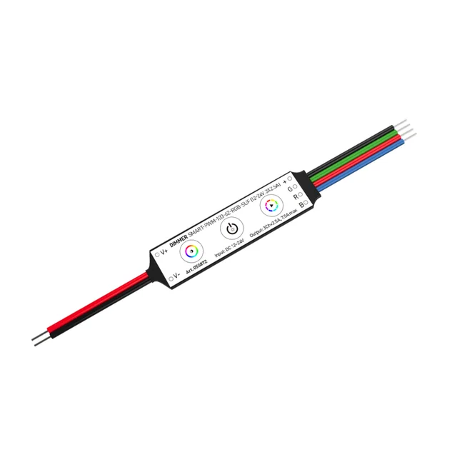 INTELLIGENT ARLIGHT Диммер SMART-PWM-103-62-RGB-SUF (12-24V, 3x2.5A) (IARL, IP20 Пластик, 5 лет), артикул 055872