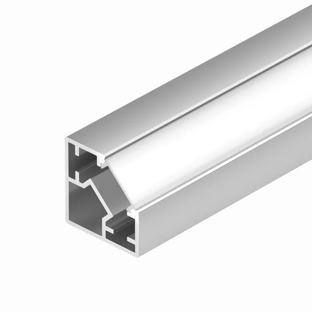 Профиль SL-KUB-DISPLAY-2525-2000 ANOD (Arlight, Алюминий), артикул 055911