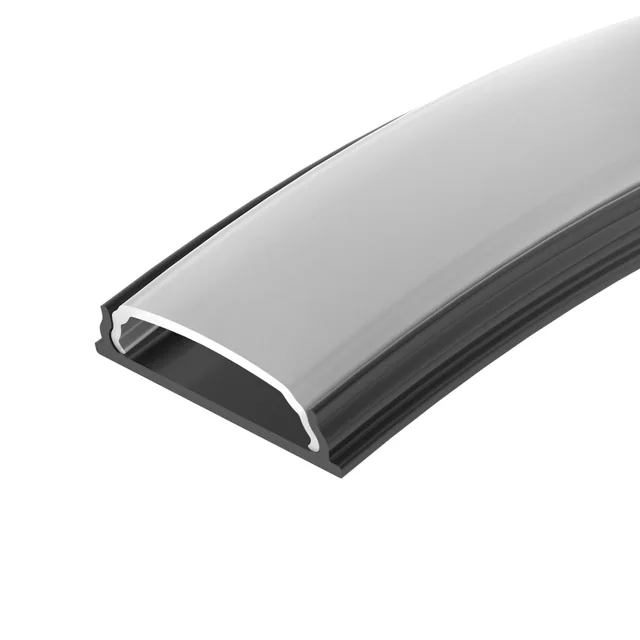 Профиль ARH-BENT-W18-3000 ANOD BLACK (Arlight, Алюминий), артикул 056205