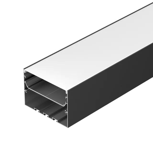 Профиль POWER-W100H70-2000 BLACK (Arlight, Алюминий), артикул 056214