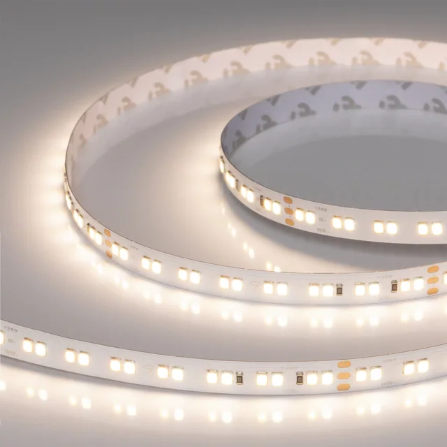 Лента UL-A160-10mm 24V Day-MIX (12 W/m, IP20, 5m) (Arlight, Изменяемая ЦТ), артикул 056266