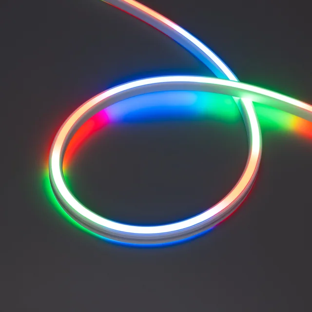 Лента герметичная SPI WAVE-SIDE-DOUBLE-A80-16x15mm 24V RGB PX10 (12 W/m, IP67, 5m, wire x1) (Arlight, Вывод боковой, 5 лет), артикул 056387
