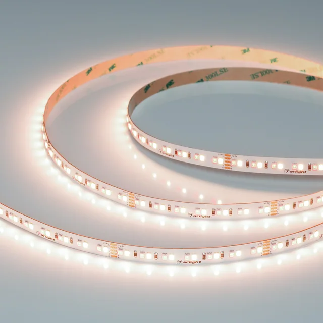 Лента RT-A168-10mm 24V RGBW-White (20 W/m, IP20, 5m) (Arlight, высок.эфф.150 лм/Вт), артикул 056877