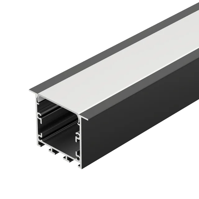 Профиль LINIA49-F-M-2000 BLACK (Arlight, Алюминий), артикул 057040