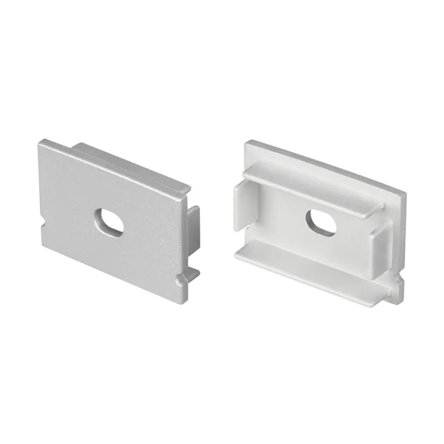 Заглушка LINE-3020 SILVER с отверстием (Arlight, Пластик), артикул 057058