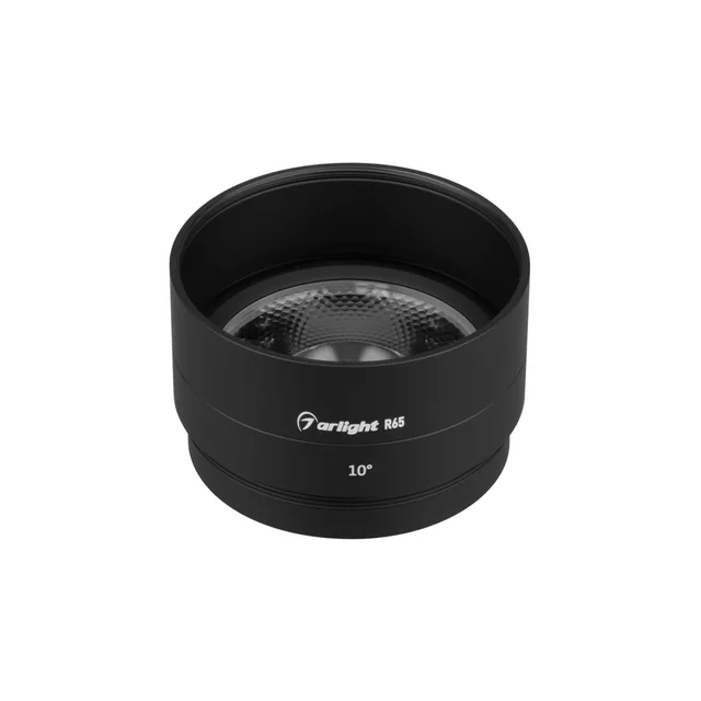 Насадка с фиксированным углом LGD-ARTIFACT-LENS-R65 (BK, 10 deg) (Arlight, Металл), артикул 057117