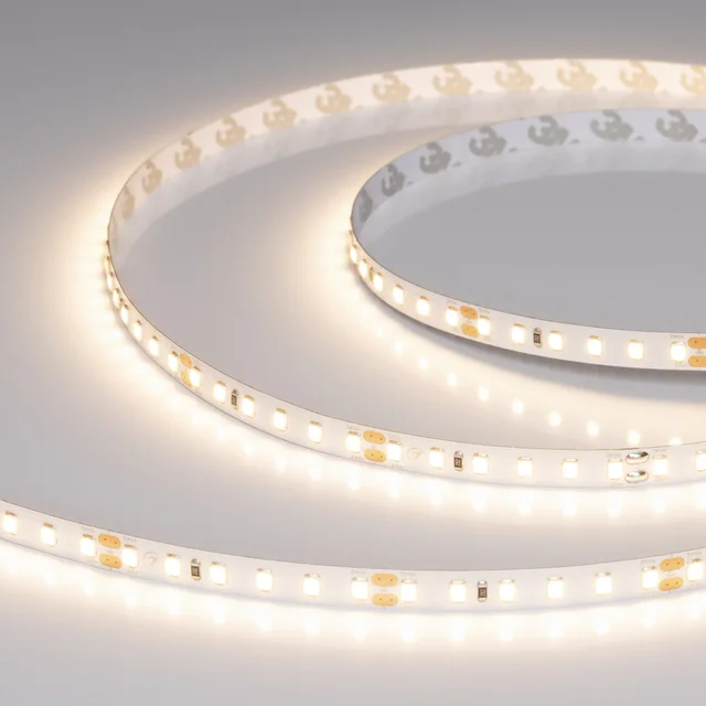 Лента UL-A120-8mm 24V Warm2700 (2 W/m, IP20, 5m) (Arlight, Открытый), артикул 057523