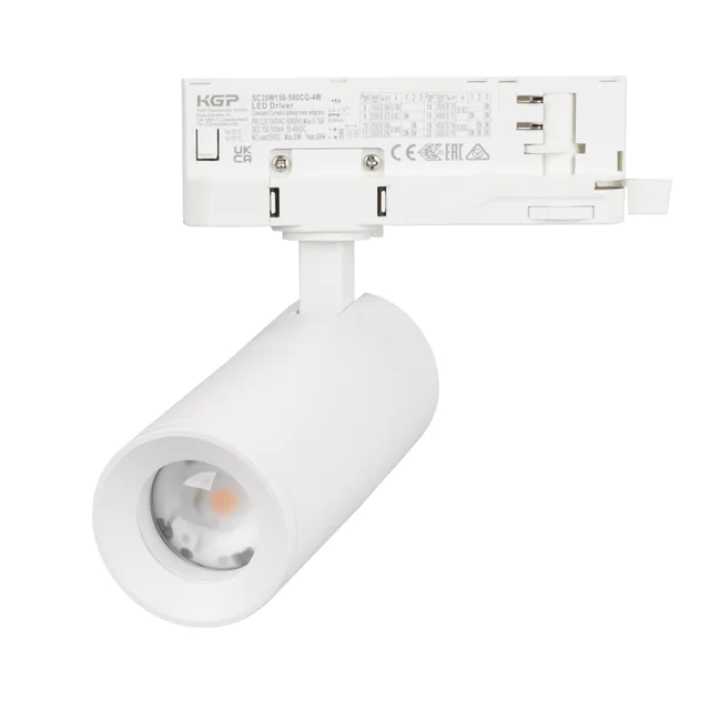 Светильник LGD-ARTEMIS-TRACK-4TR-R55-12W Warm3000 (WH, 8-80 deg, 230V, DALI) (Arlight, IP20 Металл, 5 лет), артикул 057689