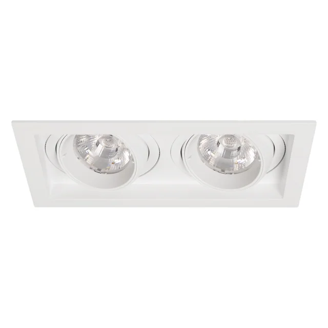Светильник MS-VORTEX-BUILT-S210x117-2x20W Warm3000 (WH-WH, 20 deg, 230V) (Arlight, IP20 Металл, 5 лет), артикул 057762