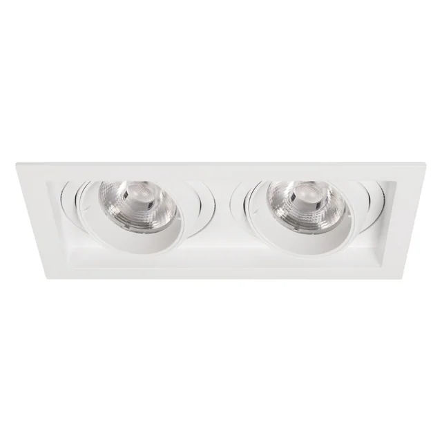 Светильник MS-VORTEX-BUILT-S210x117-2x20W Warm3000 (WH-WH, 40 deg, 230V) (Arlight, IP20 Металл, 5 лет), артикул 057763