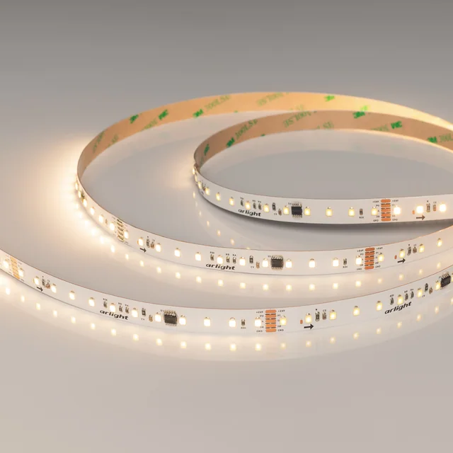 Лента DMX-A96-12mm 24V Warm3000-PX12 (14 W/m, IP20, 5m) (Arlight, CRI>90), артикул 058173