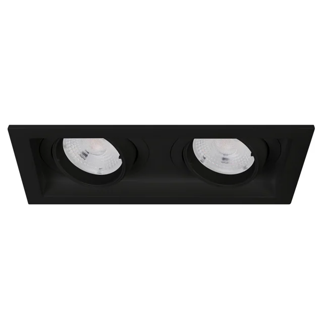 Светильник MS-VORTEX-BUILT-S170x90-2x12W Warm3000 (BK-BK, 20 deg, 230V) (Arlight, IP20 Металл, 5 лет), артикул 058436
