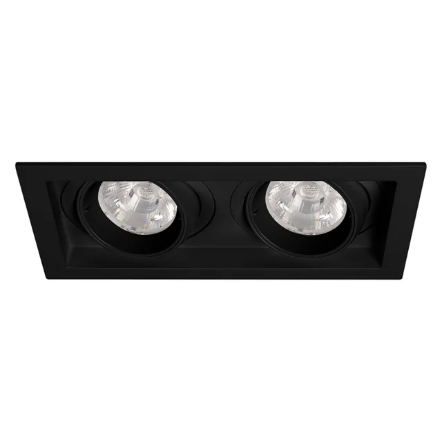 Светильник MS-VORTEX-BUILT-S210x117-2x20W Warm3000 (BK-BK, 20 deg, 230V) (Arlight, IP20 Металл, 5 лет), артикул 058442