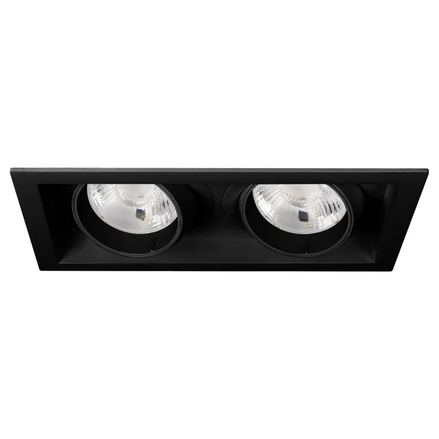 Светильник MS-VORTEX-BUILT-S250x140-2x30W Day4000 (BK-BK, 17 deg, 230V) (Arlight, IP20 Металл, 5 лет), артикул 058444