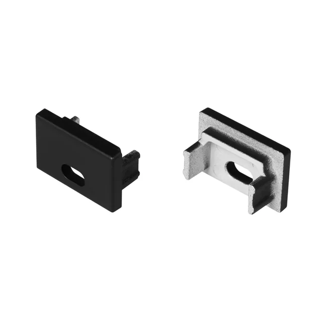Заглушка SL-SLIM15-H10 BLACK с отверстием (Arlight, Пластик), артикул 058492