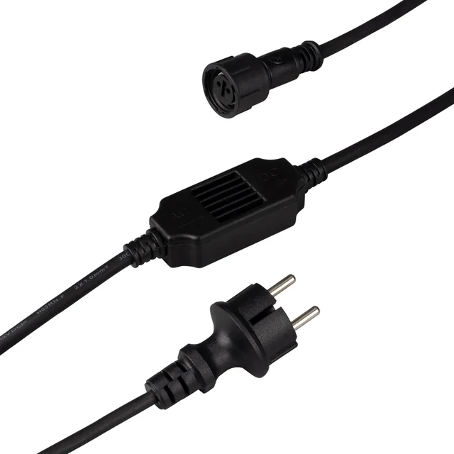 Шнур питания ARD-PRO-1.5M Black (230V, 2A) (Ardecoled, Закрытый), артикул 059190