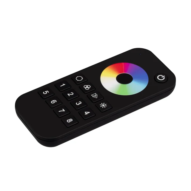 INTELLIGENT ARLIGHT Пульт SMART-SPI-801-52-8SC-RGBW-SUF Black (3V, 2.4G) (IARL, IP20 Пластик, 5 лет), артикул 059249