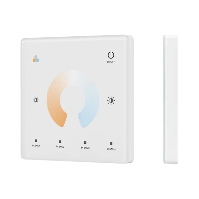 INTELLIGENT ARLIGHT Сенсорная панель SMART-RF-801-11-1G-4SC-MIX белый (3V, 2.4G) накладная (IARL, IP20 Пластик, 5 лет), артикул 060186