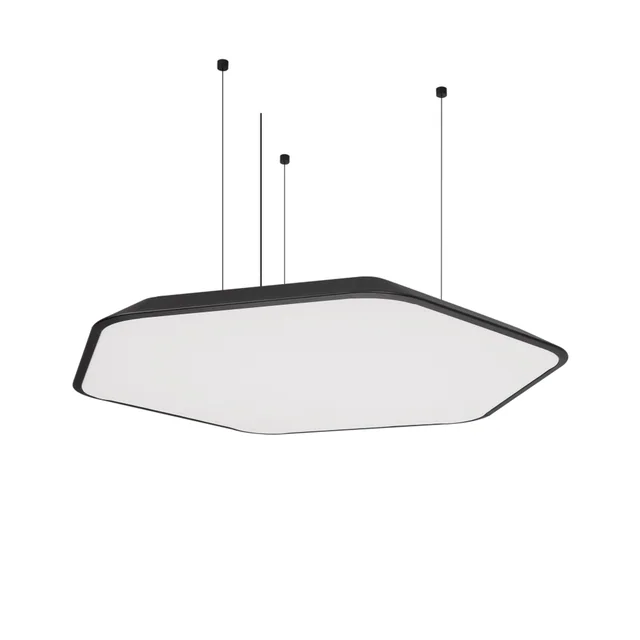 Светильник SP-TIARA-SLIM-HANG-H50-L800x720-75W Day4000 (BK, 160 deg, 230V) IP33 (Arlight, Металл), артикул 060206