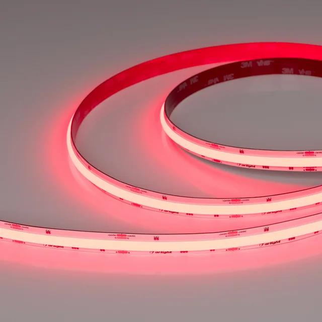 Лента COB-X1134-12mm 24V RGB (15 W/m, IP20, 5m) (Arlight, -), артикул 060356