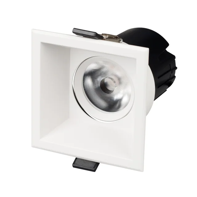 Светильник MS-FLOW-BUILT-S85x85-6W Warm3000 (WH, 15 deg, 230V) (Arlight, IP20 Металл, 5 лет), артикул 060939