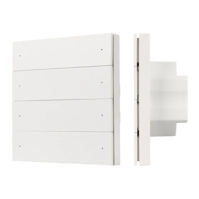 INTELLIGENT ARLIGHT Кнопочная панель SMART DALI-301-22-8K-D2-IN White (BUS, Frameless) (IARL, IP20 Пластик, 5 лет), артикул 060975