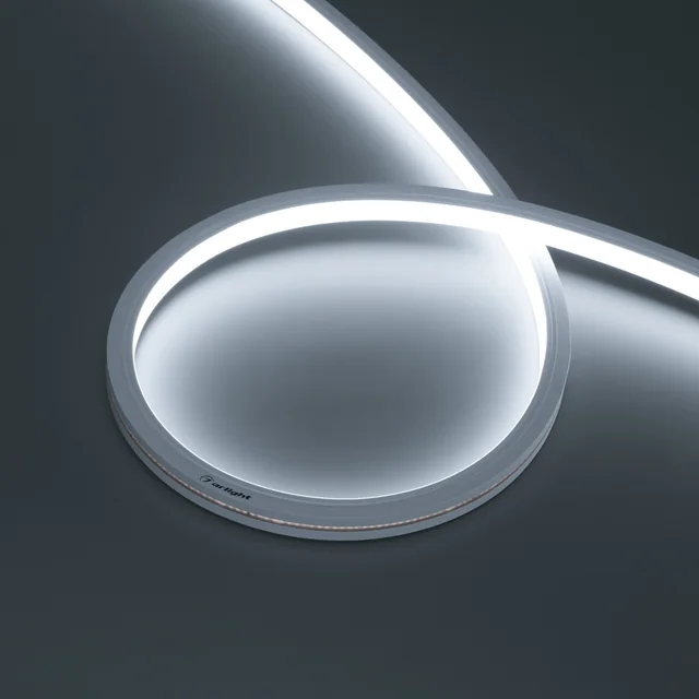 Лента герметичная MOONLIGHT-PRO-TOP-X320-13x12mm 48V White6000 (9.6 W/m, IP67, 30m, wire x2) (Arlight, Вывод боковой, 7 лет), артикул 061056
