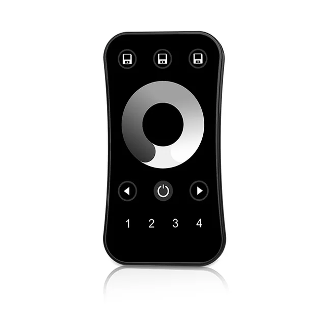INTELLIGENT ARLIGHT Пульт SMART-801-52-4G-3SC-DIM Black (3V, 2.4G) (IARL, IP20 Пластик, 5 лет), артикул 061101