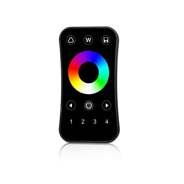 INTELLIGENT ARLIGHT Пульт SMART-801-52-4G-1SC-RGBW Black (3V, 2.4G) (IARL, IP20 Пластик, 5 лет), артикул 061107
