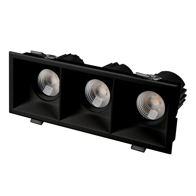 Светильник MS-FLOW-BUILT-S230x85-3x6W Day4000 (BK, 38 deg, 230V) (Arlight, IP20 Металл, 5 лет), артикул 061269