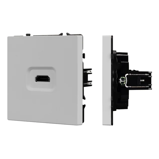 ARL NOBE Розетка HDMI софт-тач никель SCT-MHD1-SFPL-IS (Arlight, -), артикул 061845(1)
