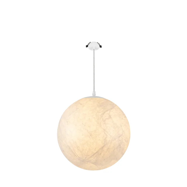 Светильник SP-SILKA-HANG-R300-7W Warm2700 (WH, 330 deg, 230V) (Arlight, IP20 Натуральный шелк, 3 года), артикул 061916