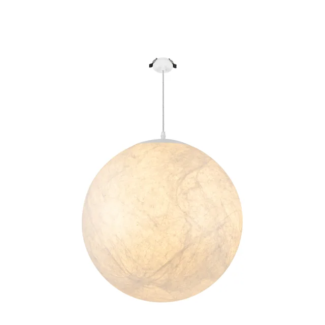 Светильник SP-SILKA-HANG-R600-12W Warm2700 (WH, 330 deg, 230V) (Arlight, IP20 Натуральный шелк, 3 года), артикул 062035