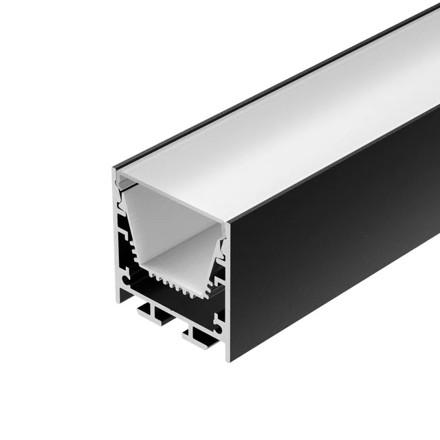 Профиль LINE-3535-TRAY-3000 BLACK (Arlight, Алюминий), артикул 062196