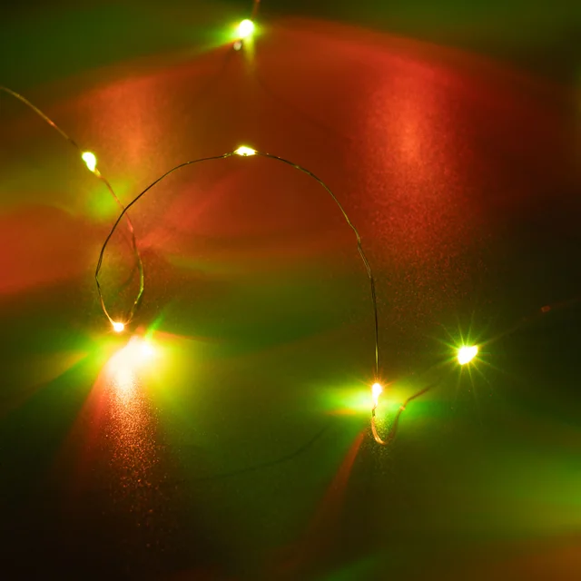Светодиодная гирлянда ARD-DEW-HOME-2000-CLEAR-20LED-STD RGB (3V, Battery Pack) (Ardecoled, IP20), артикул 062566